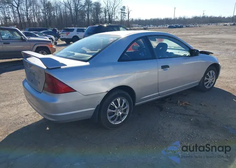 2001 Honda Civic Lx из США, поврежденный, VIN 1HGEM22511L026039